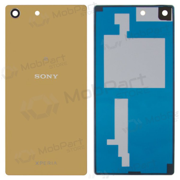 Sony Xperia M5 E5603 / Xperia M5 E5606 / Xperia M5 E5633 Dual patareipesade kaas (tagakaas) (kuldsed)