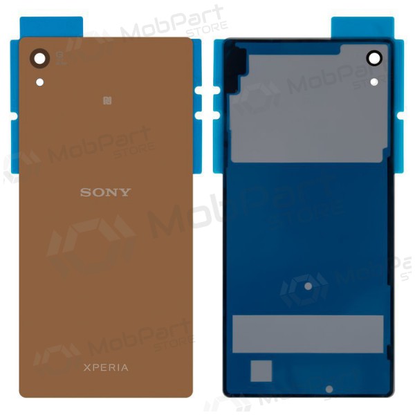 Sony Xperia Z3+ E6553 / Xperia Z4 patareipesade kaas (tagakaas) (pruun)