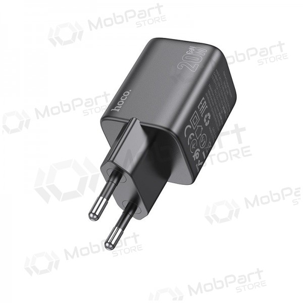 Laadija Hoco N40 USB-C PD20W mustad