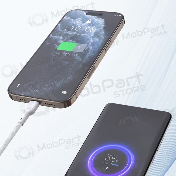USB-C kaabel Dudao L9CMax USB-C kuni USB-C 2 m 240 W must