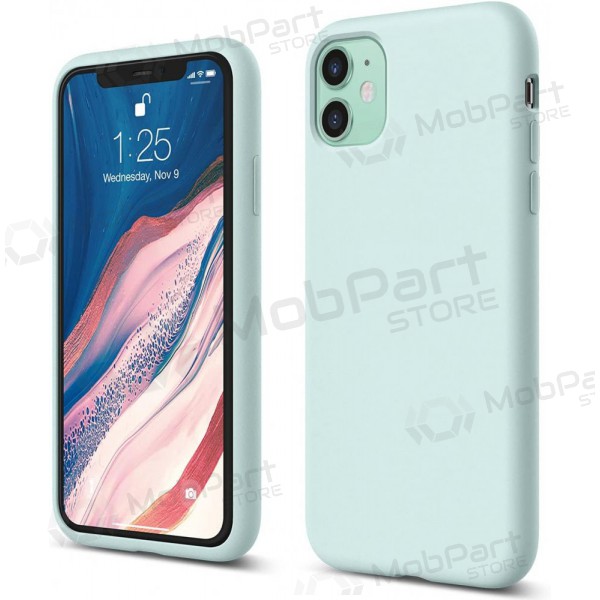 Apple iPhone 14 Plus ümbris - Liquid Silicone (piparmünt)