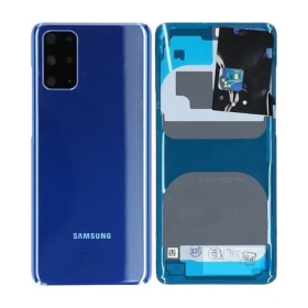 Samsung G985 / G986 Galaxy S20 Plus patareipesade kaas (tagakaas) (Aura Blue) (kasutatud grade B, originaalne)
