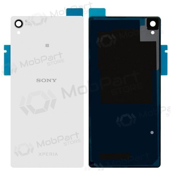 Sony Xperia Z3 D6603 patareipesade kaas (tagakaas) (valged) (service pack) (originaalne)