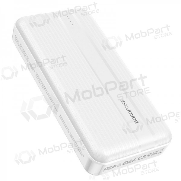 Väline patarei / aku Power Bank Borofone BJ9A Type-C PD+Quick Charge 3.0 (3A) 20000mAh valge Väline patarei / aku Power Bank Borofone BJ9A Type-C PD+Quick Charge 3.0 (3A) 20000mAh valge