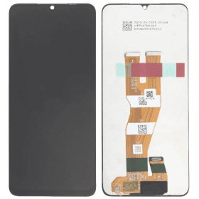 Ekranas Samsung A055 A05 2023 su lietimui jautriu stikliuku Black originaalne
