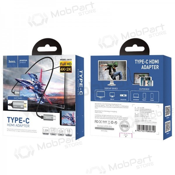 USB kaabel HOCO UA13 