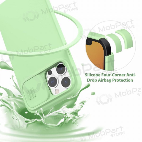 Apple iPhone 14 Pro Max ümbris „Nillkin Silicone“ (heleroheline) Apple iPhone 14 Pro Max ümbris „Nillkin Silicone“ (heleroheline)