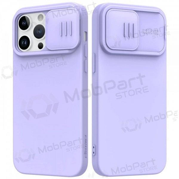 Apple iPhone 14 Pro ümbris „Nillkin Silicone“ (šviesiai lilla)
