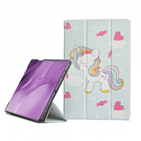 Samsung Galaxy Tab A9+, Tab A11+ ümbris - Smart Leather (unicorn)