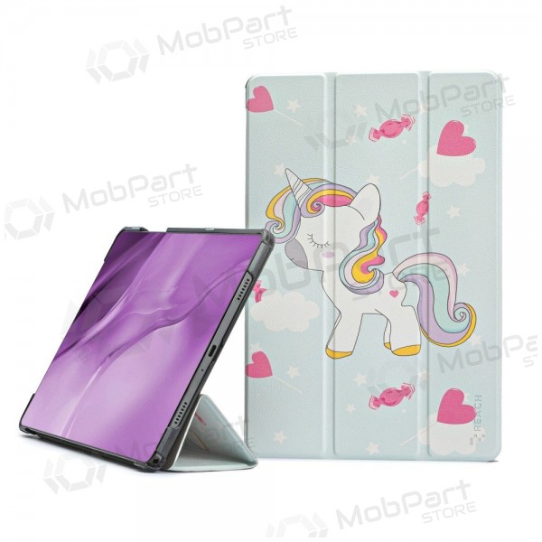 Samsung Galaxy Tab A9+, Tab A11+ ümbris - Smart Leather (unicorn)