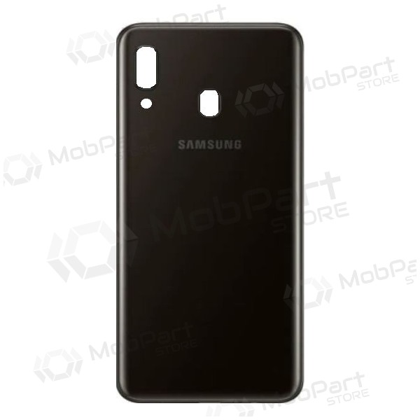 Samsung A205 Galaxy A20 2019 patareipesade kaas (tagakaas) (mustad)