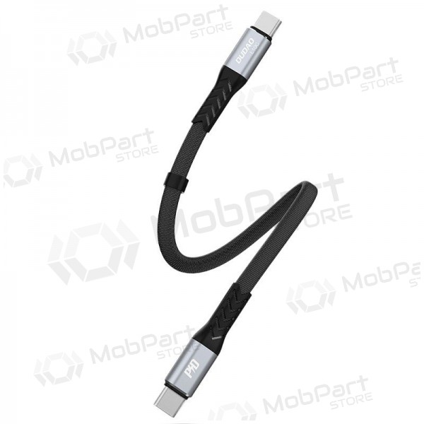 USB-C kaabel Dudao L10C USB-C kuni USB-C 0,23 m 100 W must