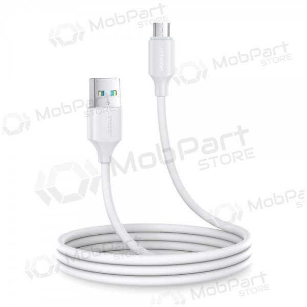 USB kaabel Joyroom S-UM018A9 USB to MicroUSB 2.4A 1.0m valged