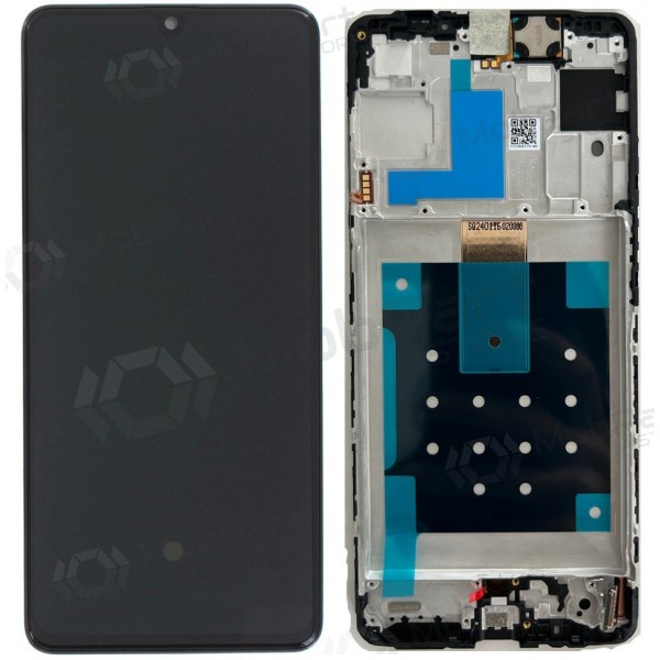 Samsung Galaxy M55 ekraan (must) (raamiga) (OLED)