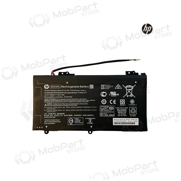 HP SE03XL, 3450mAh sülearvuti aku - PREMIUM