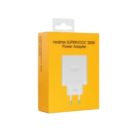 Telefoni laadija Realme VCBBOAEH 120 W SuperVOOC USB-A valge