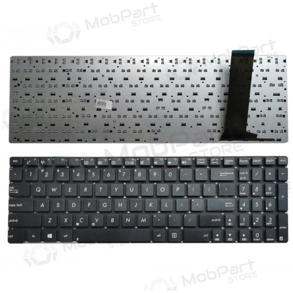 ASUS N56, N76, R500v, S500, U550 (US) klaviatuur ASUS N56, N76, R500v, S500, U550 (US) klaviatuur