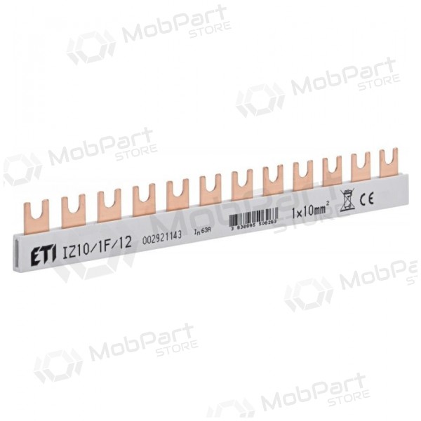 Izoliuotakoos jungimo šyna IZ ETI (3P, 12 mod)