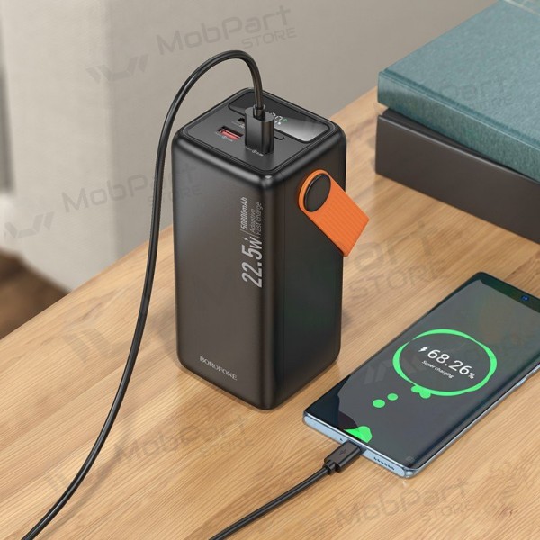 Väline patarei / aku Power Bank Borofone BJ66A 22.5W+PD20W 50000mAh must