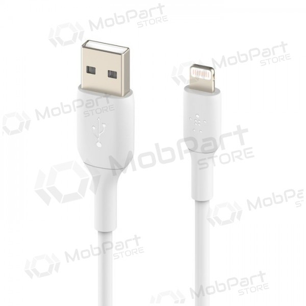 USB kaabel Belkin Boost Charge USB-A to Lightning 2.0m valged