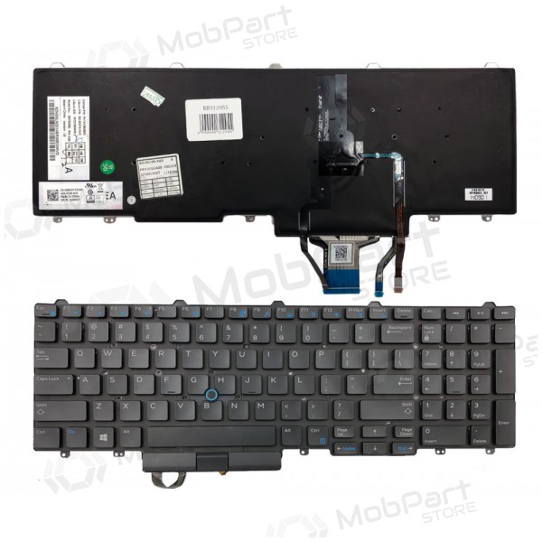 Dell: Latitude E5550, E5570 klaviatuur Dell: Latitude E5550, E5570 klaviatuur