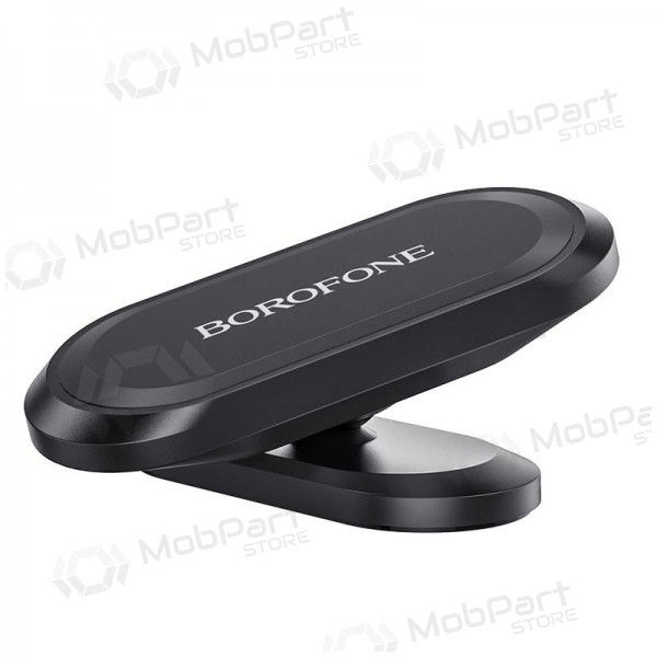Automobilinis Universaalne telefono laikiklis Borofone BH29 klijuojamas ant panelės, magnetinis, mustad