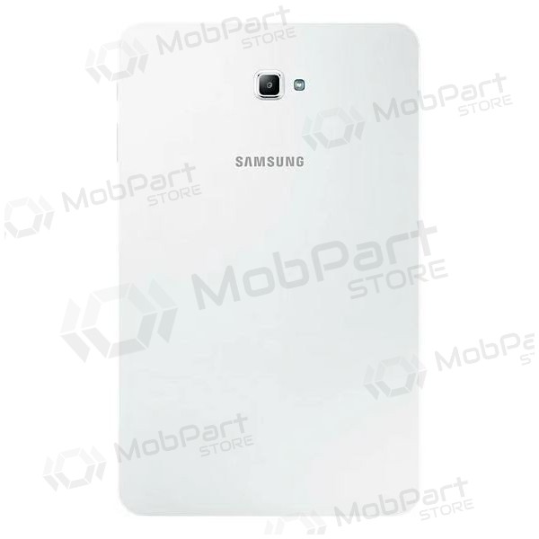 Samsung T585 Galaxy Tab A 10.1 (2016) patareipesade kaas (tagakaas) (valged) (kasutatud grade B, originaalne)