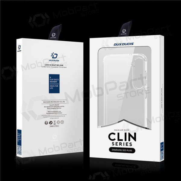 Samsung S911 Galaxy S23 5G ümbris - Dux Ducis Clin (läbipaistev)