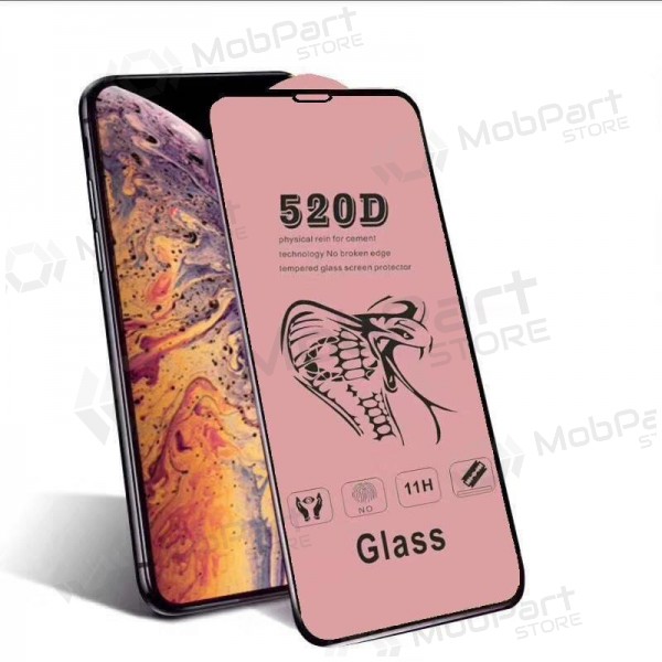 LCD apsauginis stikliukas 520D Xiaomi Redmi Note 14 4G mustad