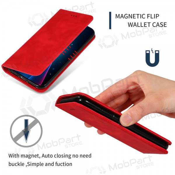 Ümbris Business Style Samsung S931 S25 punane Ümbris Business Style Samsung S931 S25 punane