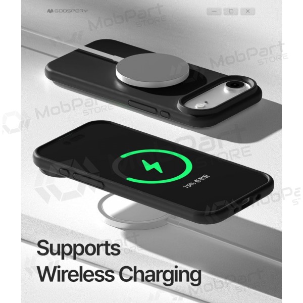 Apple iPhone Air ümbris Mercury - Pure Magsafe Silicon Case (punane)