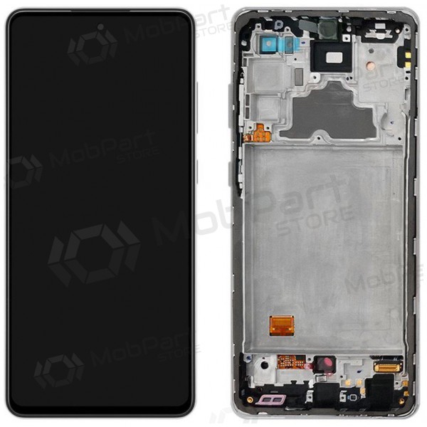Samsung Galaxy A72 ekraan (mustad) (koos raamiga) (originaalne) Samsung Galaxy A72 ekraan (mustad) (koos raamiga) (originaalne)