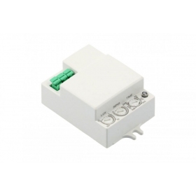 Mikrobanginis judesio jutiklis (500 W, 240 V, 360°, 1–8 m, IP20, valged) GTV AE-SRC812-MIN2