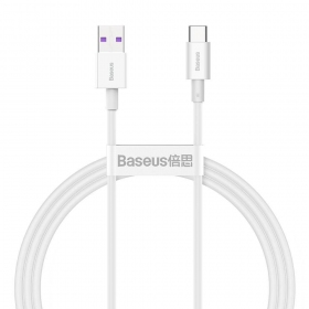USB kaabel Baseus Superior iš USB į Type-C 66W 2.0m valged CATYS-A02