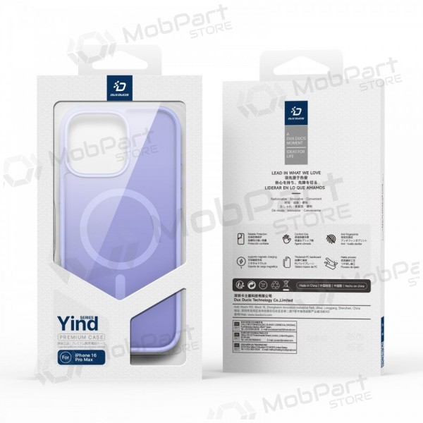 Apple iPhone 16 Pro Max ümbris -Dux Ducis Yind- (must)