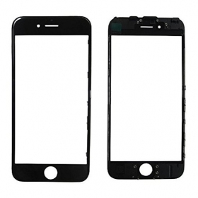 Apple iPhone 6 Plus Ekraani klaas koos raamiga (mustad) (for screen refurbishing) - Premium