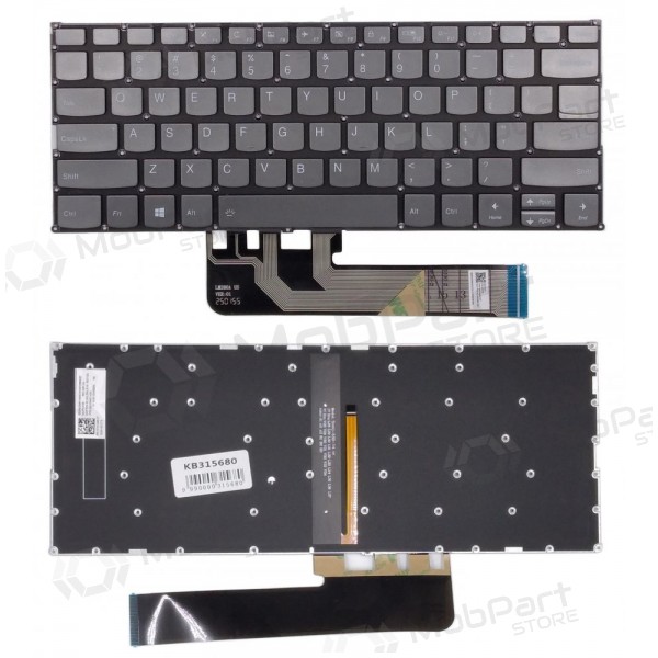 Klaviatuur LENOVO C340-14IWL, su pašvietimu Klaviatuur LENOVO C340-14IWL, su pašvietimu