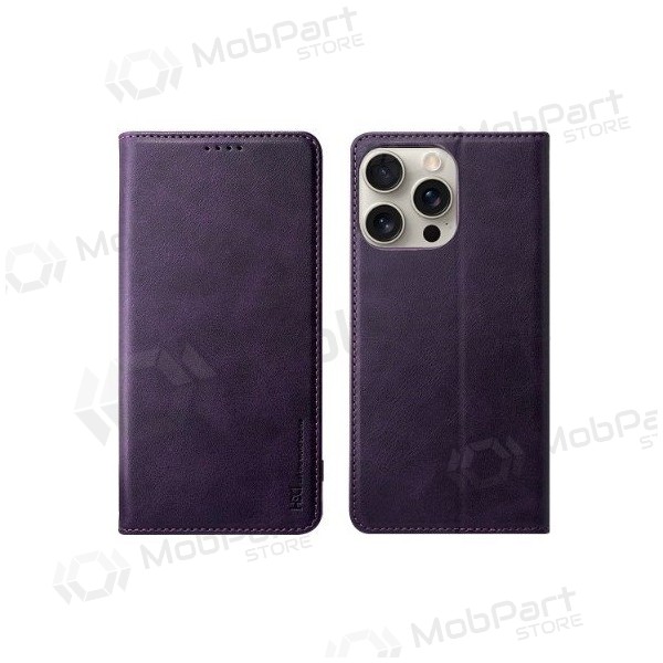 Ümbris HDD Magnetic Wallet Case Samsung A405 A40 lilla