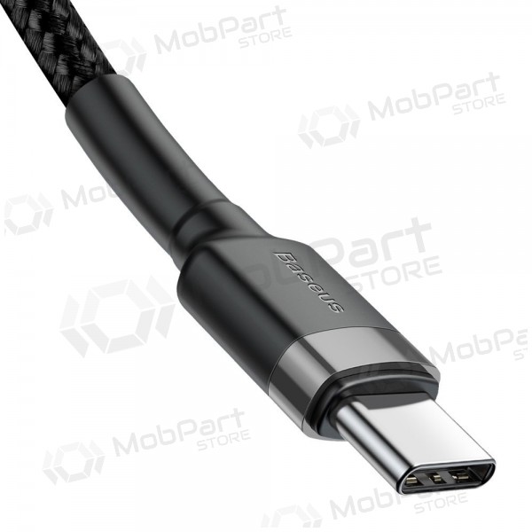 USB kaabel Baseus Cafule PD60W Type-C 2.0m hall-mustad CATKLF-HG1