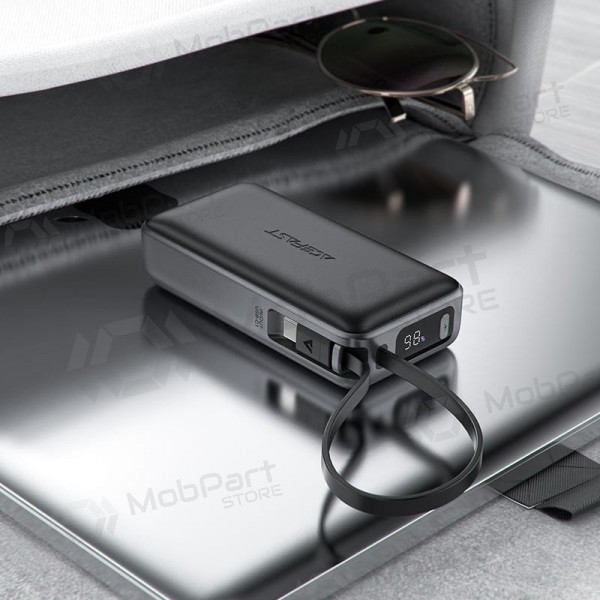 Väline patarei / aku Power Bank Acefast M7-10000 PD30W With Cable 10000mAh must