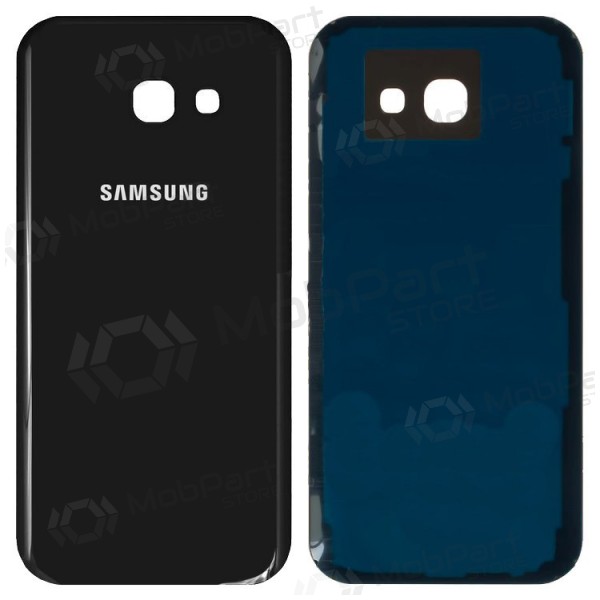 Samsung A520F Galaxy A5 (2017) patareipesade kaas (tagakaas) (mustad)