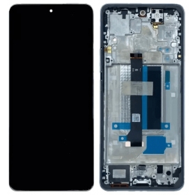 Xiaomi Redmi Note 13 Pro+ 5G ekraan (lilla) (koos raamiga) (originaalne)