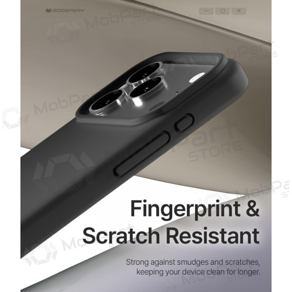Apple iPhone 17 Pro, 18 Pro ümbris Mercury - Pure Magsafe Silicon Case (punane)