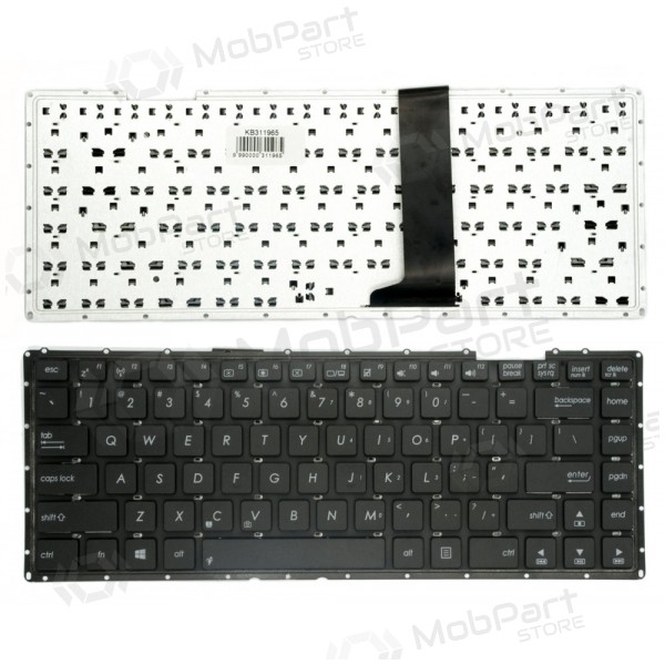 ASUS: A450V, X450VB, X450C, X450L, Y481C, Y481L, X452E klaviatuur ASUS: A450V, X450VB, X450C, X450L, Y481C, Y481L, X452E klaviatuur