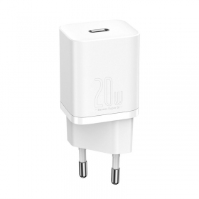 Laadija buitinis Baseus Super Si 20W valged CCSUP-B02