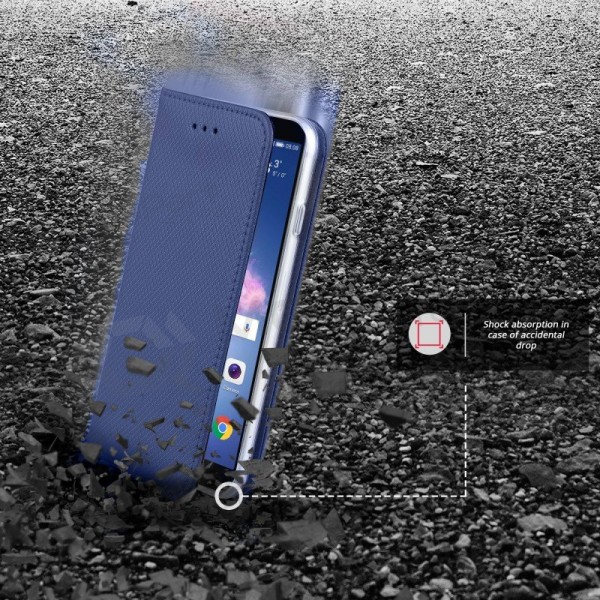 Apple iPhone 11 Pro Max ümbris - Smart Magnet (tumesinine)