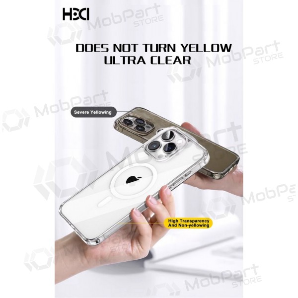 Apple iPhone 16 ümbris - HDD Clear MagSafe Case (läbipaistev)