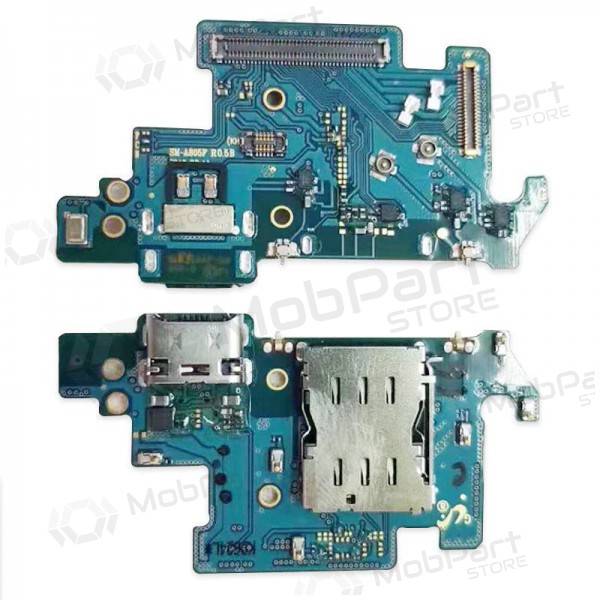Samsung A805 Galaxy A80 2019 laadimispesa ja mikrofoni liides (laadimisliides) (service pack) (originaalne) Samsung A805 Galaxy A80 2019 laadimispesa ja mikrofoni liides (laadimisliides) (service pack) (originaalne)
