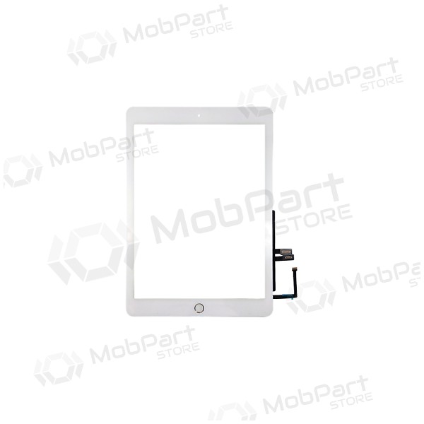 Apple iPad 2018 9,7 (6th) puutetundlik klaas su Home mygtuku ja laikikliais (valged) Apple iPad 2018 9,7 (6th) puutetundlik klaas su Home mygtuku ja laikikliais (valged)