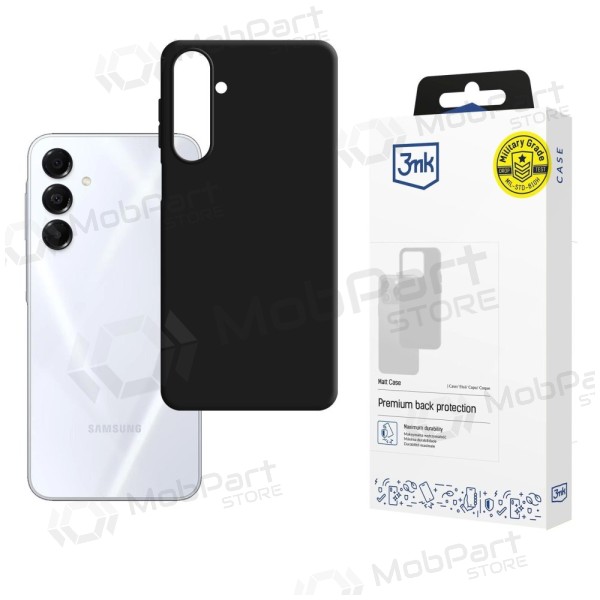 Samsung Galaxy A17, A18 ümbris - 3MK Matt Case (must)